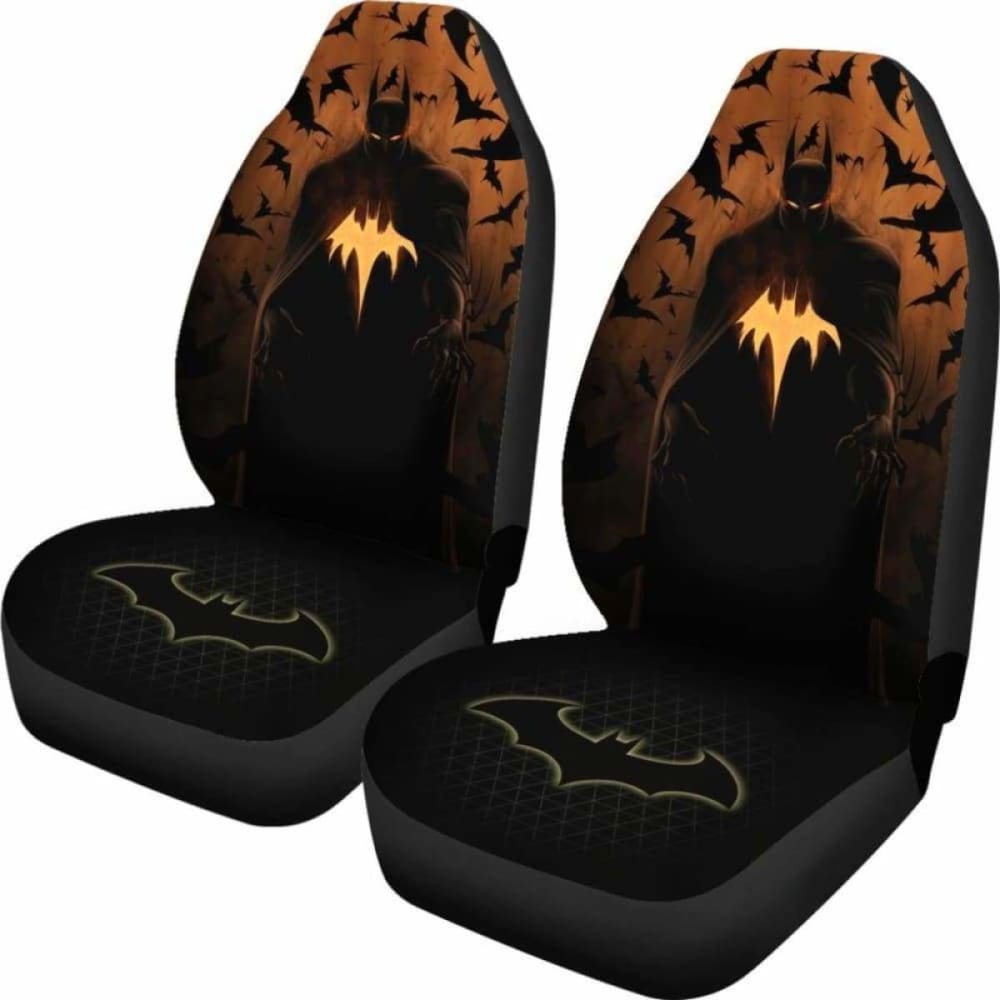 Batman 2019 Car Seat Covers - Premium Superhero Auto Accessories for DC Fans - Perfect for Cars, Trucks & SUVs - Great Gift for Comic Lovers