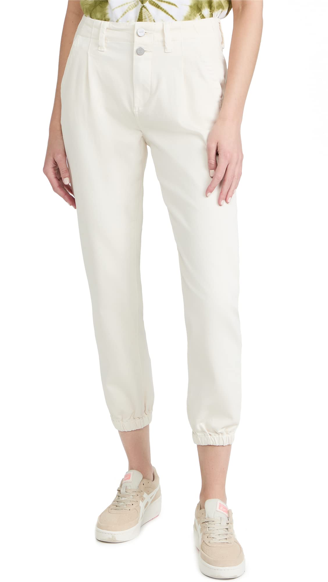 PAIGE Women's Mayslie Joggers - High Waisted Stretch Lounge Pants for Yoga, Running & Casual Wear | Soft Comfortable Athletic Sweatpants