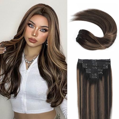 Dark Brown Mixed Chestnut Brown #2/6/2