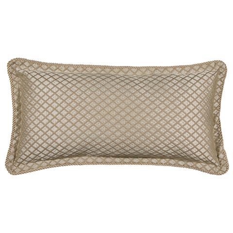 Davinci Lancaster Gold Long Filled Cushion - Premium Comfort for Sofa, Bed & Living Room Decor - Perfect for Home, Office and Lounge Relaxation