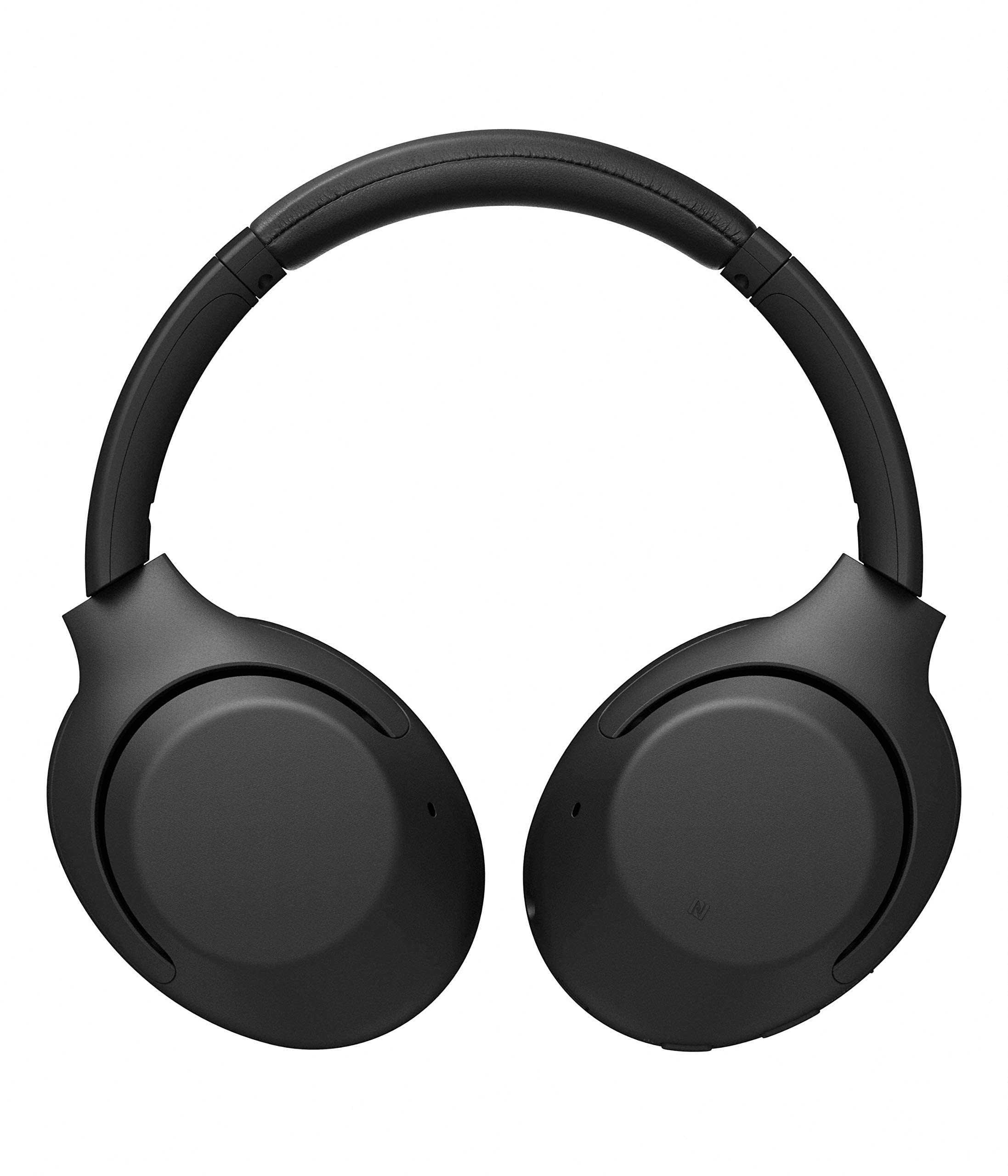 Sony WH-XB900N Wireless Noise Canceling Over-Ear Headphones - Black (Renewed) | Premium Bass Sound for Music, Travel & Work | Bluetooth Headset with Mic for Calls