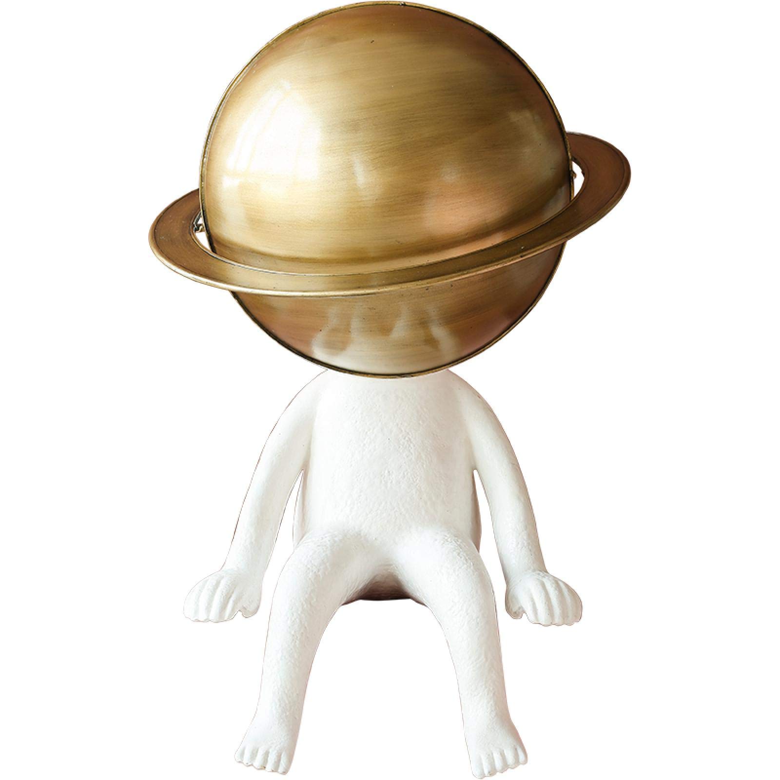 ZSQZJJ Creative Astronaut Figurine Statue - Modern Nordic Home Decor for Living Room, TV Cabinet & Desktop - Perfect for Space-Themed Decorations & Gift Ideas