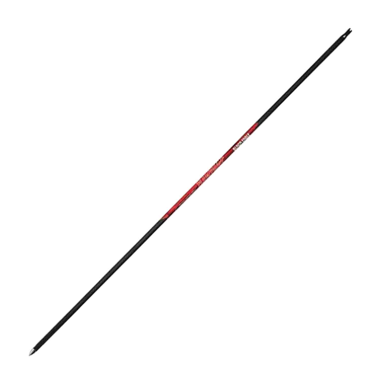 Black Eagle Rampage V1 Arrow Shafts - Platinum Bone Crushing Half Out (150 Spine .001) - High Performance Carbon Arrows for Hunting & Target Practice