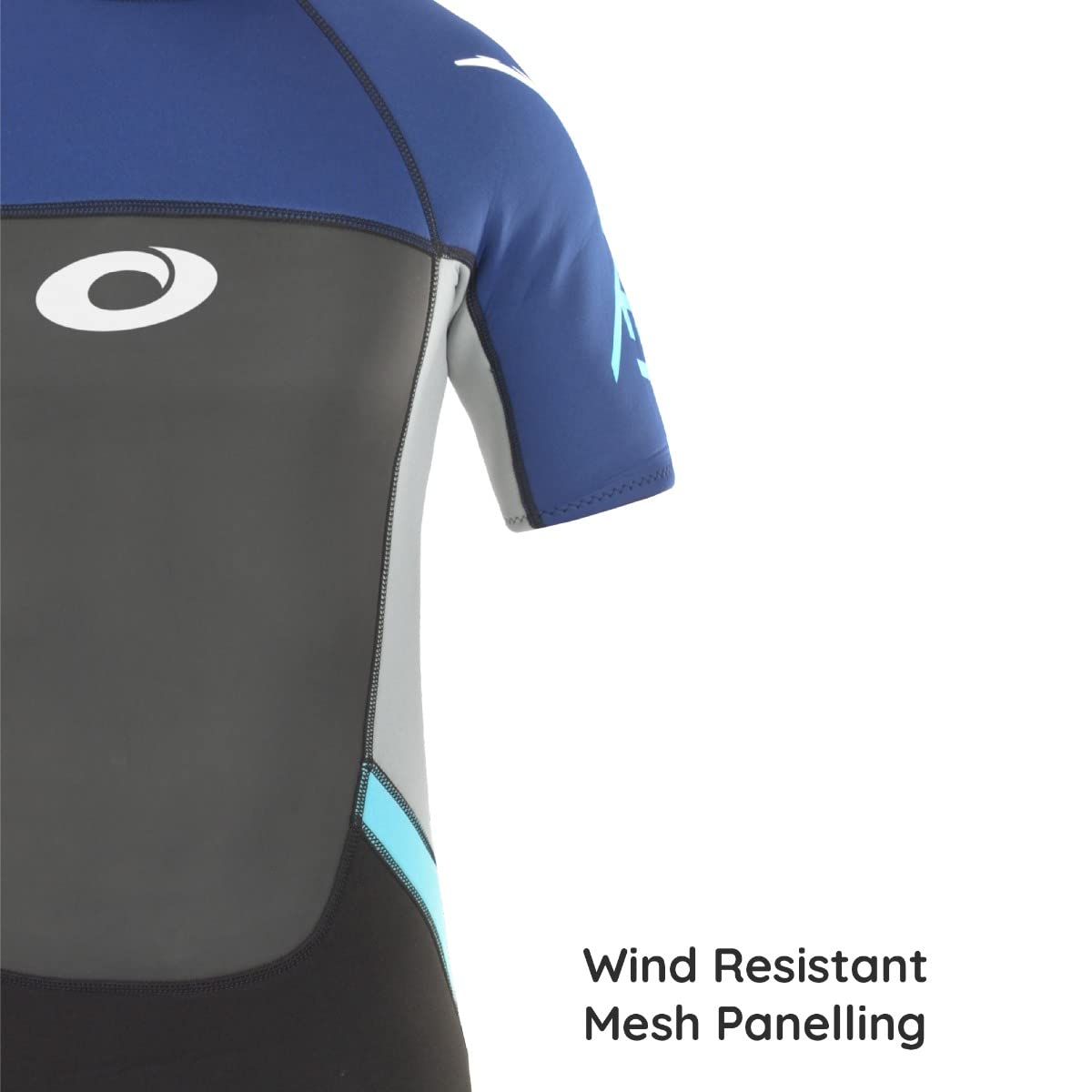 Osprey Origin Shorty 3/2mm Men's Wetsuit for Surfing, Swimming & Water Sports | Premium Neoprene Surf Suit with UV Protection & Comfort Fit