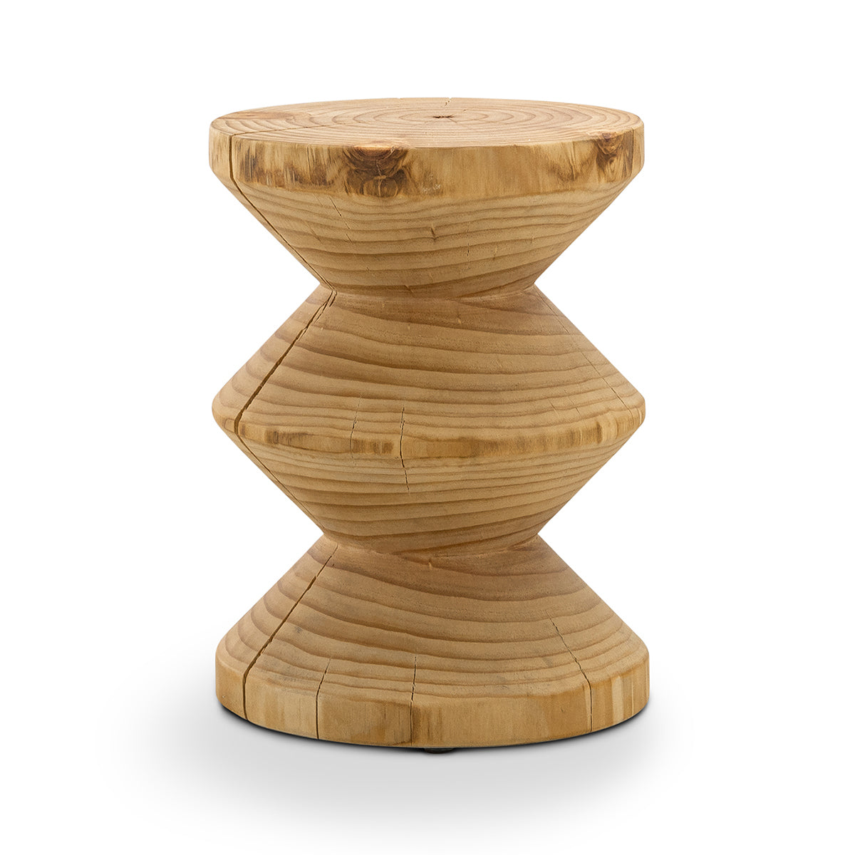 Eastern Warehouse Cyrus Stool - Modern Wooden Bar Stool for Kitchen Island, Dining Room & Home Decor | Adjustable Height & Comfortable Seat