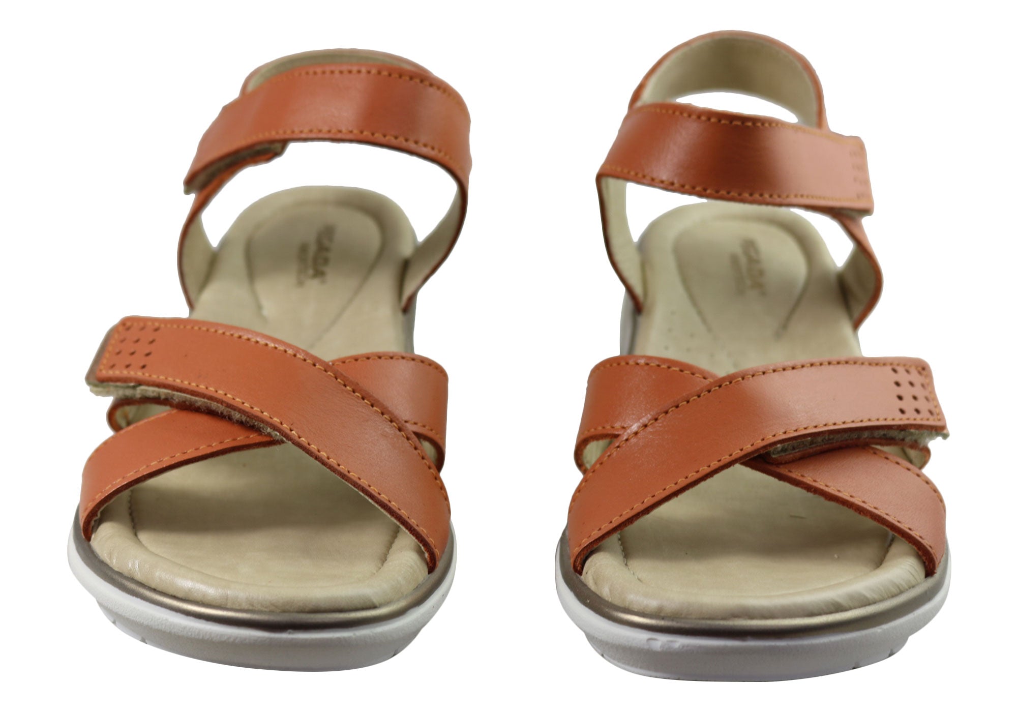 Pegada Kerala Women's Comfortable Leather Sandals - Handmade in Brazil - Perfect for Beach, Vacation & Summer Outfits