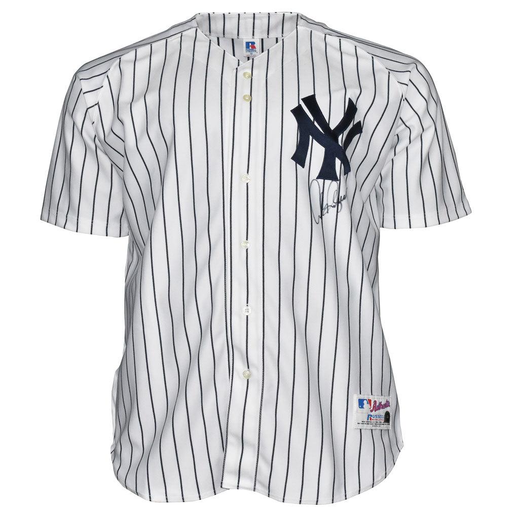 Authentic Alex Rodriguez Signed New York Yankees Pinstripe Baseball Jersey - MLB Certified Memorabilia for Collectors & Fans - Perfect for Display, Gifts, and Sports Memorabilia Collections