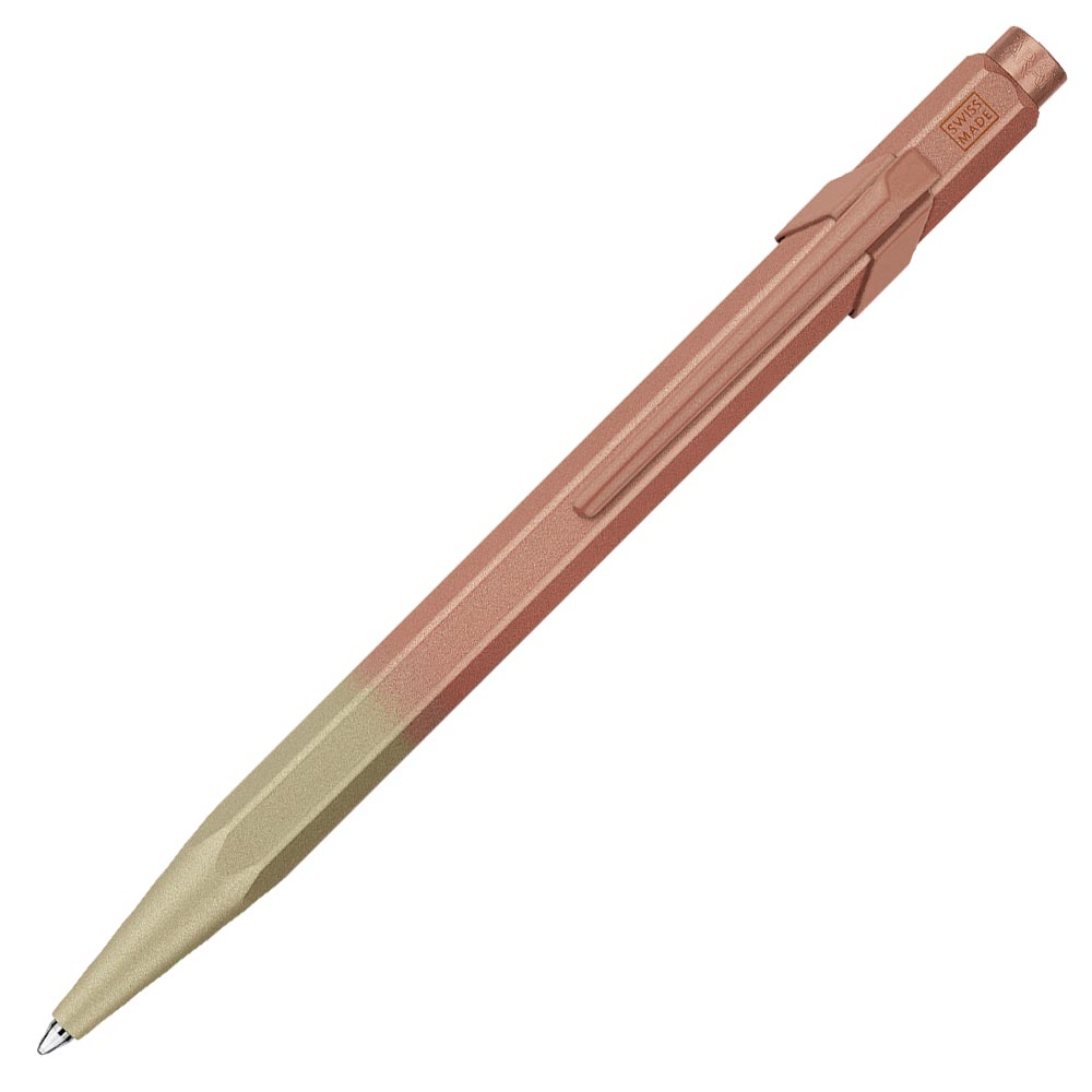 Caran d'Ache 849 Ballpoint Pen - Sunstone Pink Limited Edition Luxury Writing Instrument | Premium Swiss Made Pens for Office, Gift & Collectors | Elegant Everyday Carry for Professionals & Students