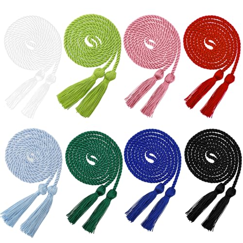 White, Light Green, Green, Pink, Red, Light Blue, Blue, Black