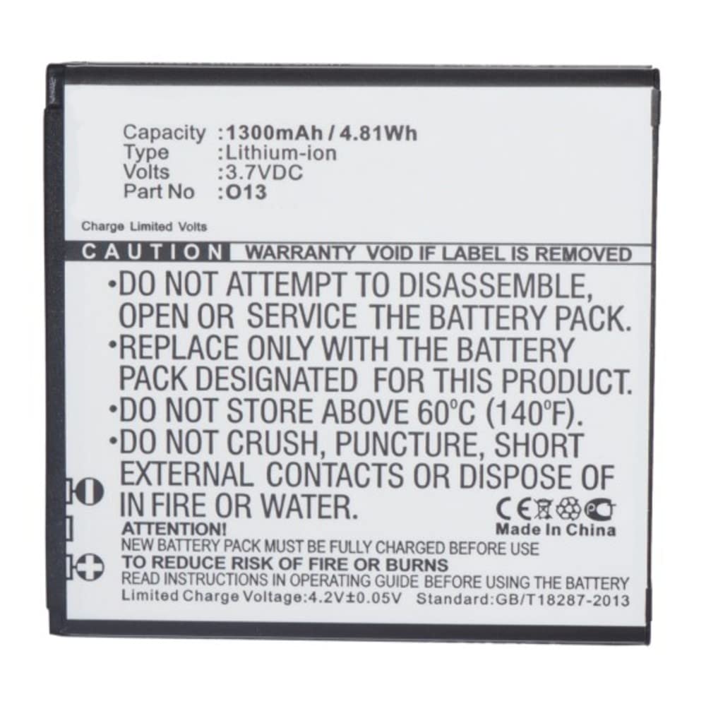 Synergy Digital AMOI O13 Battery 1300mAh - Long Lasting Power for Mobile Phones