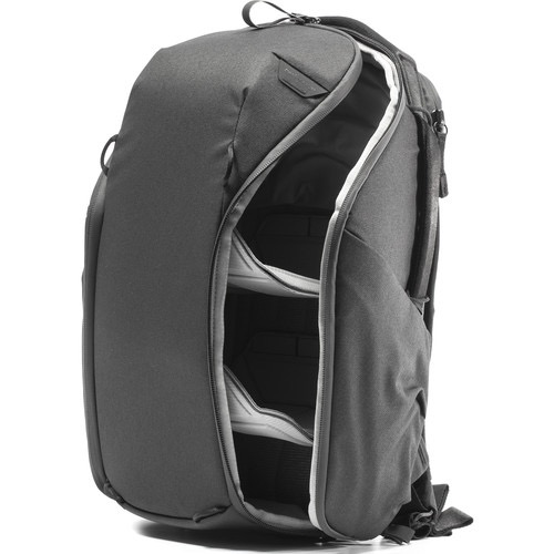 Peak Design Everyday Backpack 15L - Waterproof Laptop Backpack with Zip Closure in Black | Perfect for Work, Travel & Photography Gear