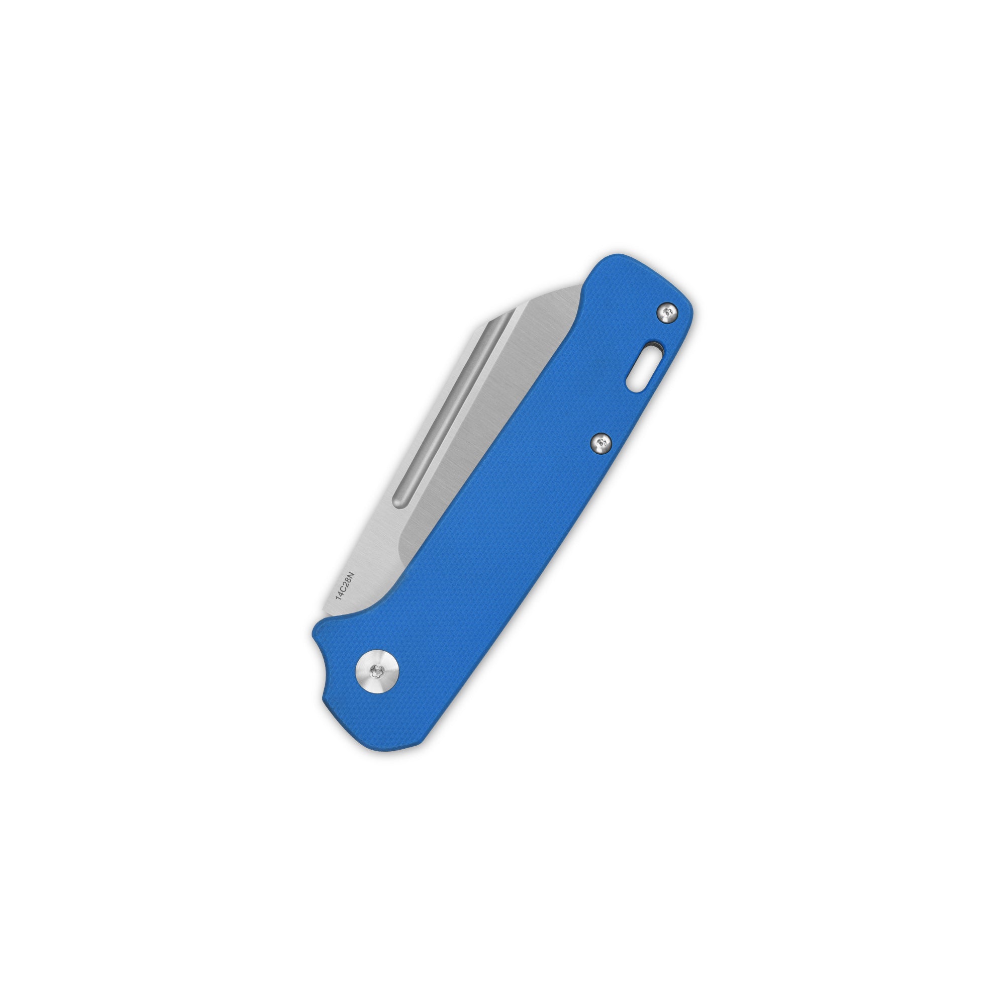 QSP Penguin Slip Joint Pocket Knife - 14C28N Stainless Steel Blade & G10 Handle - EDC Folding Knife for Camping, Hiking, and Everyday Carry