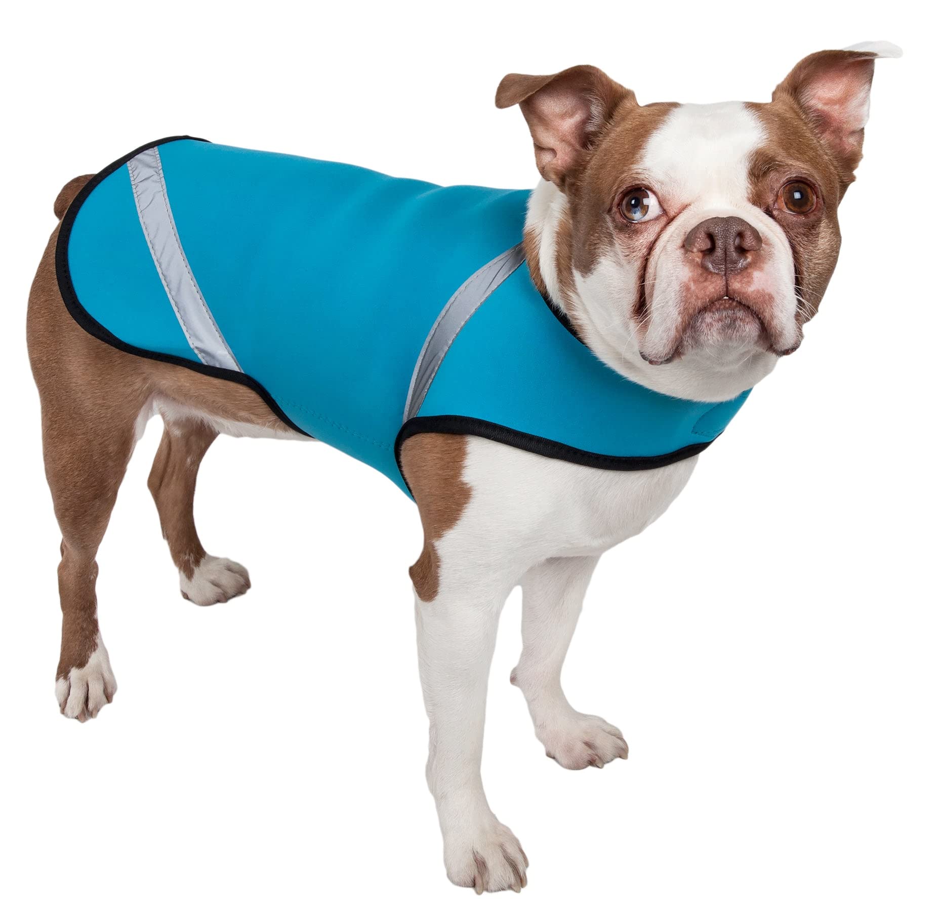 Extreme Softshell Neoprene Dog Coat with Reflective Taping - Waterproof Dog Jacket & Rash Guard for Small, Medium & Large Breeds - Perfect for Winter Walks, Outdoor Adventures & Water Activities