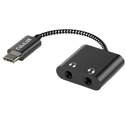 Dual 3.5mm, Black