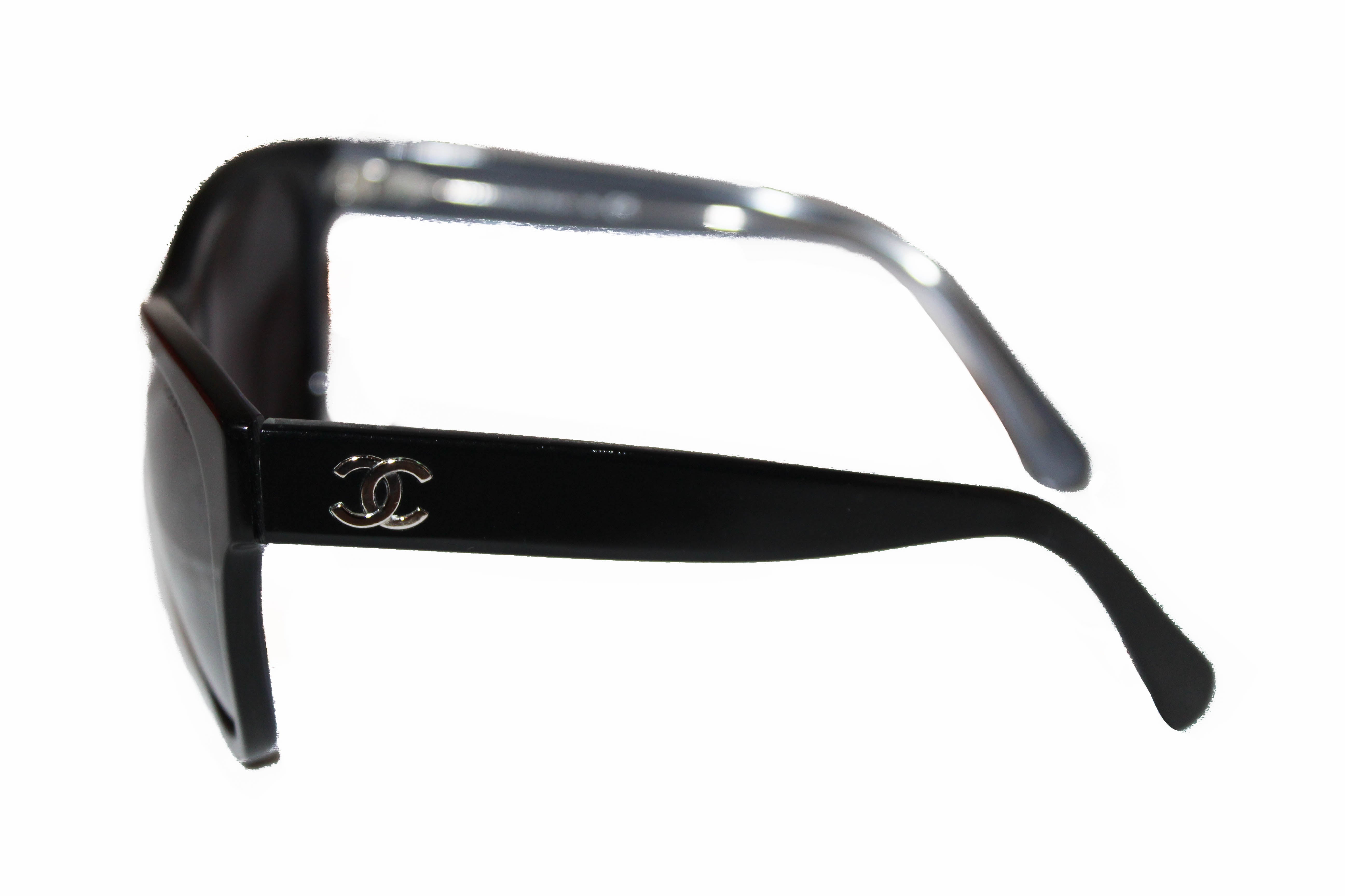 Authentic Chanel Black Square Sunglasses 5380 - Luxury UV Protection for Women - Perfect for Beach, Driving & Fashion Outfits