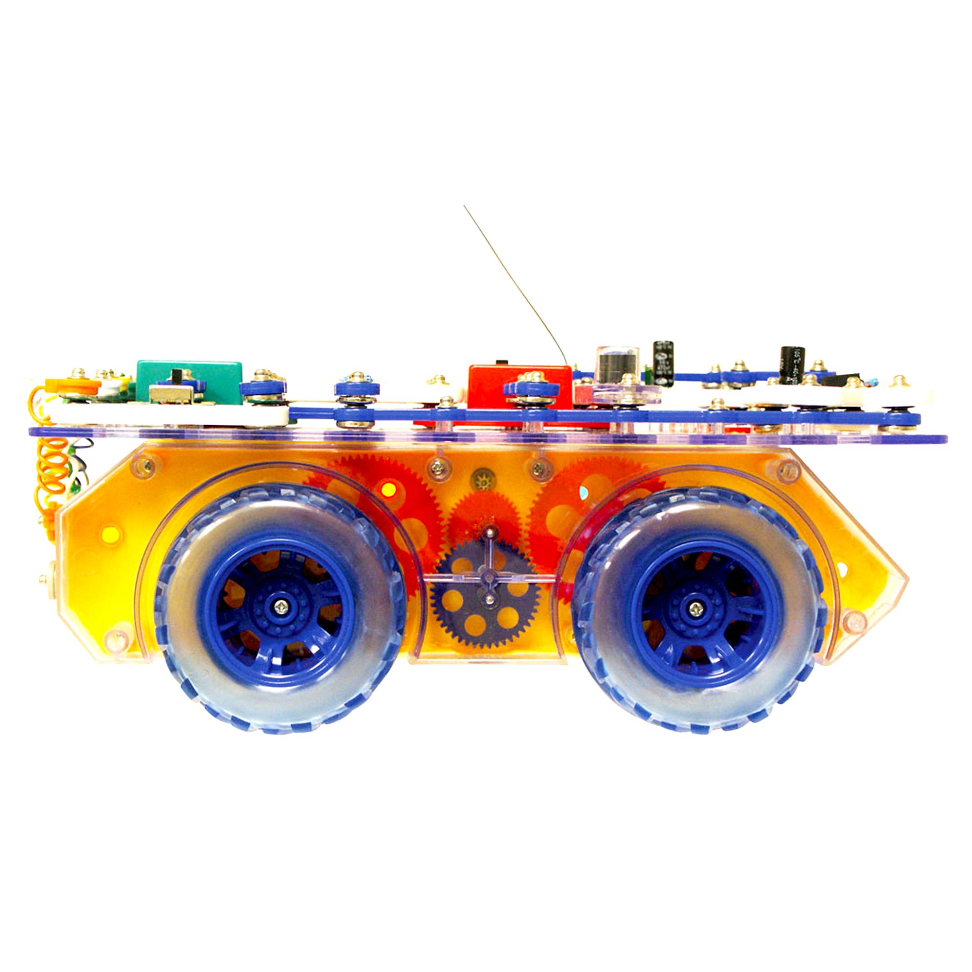 Elenco Snap Circuits RC Snap Rover STEM Robotics Kit for Kids - Build Your Own Remote Control Rover, Learn Electronics & Engineering - Perfect for Science Projects, STEM Learning & Educational Play