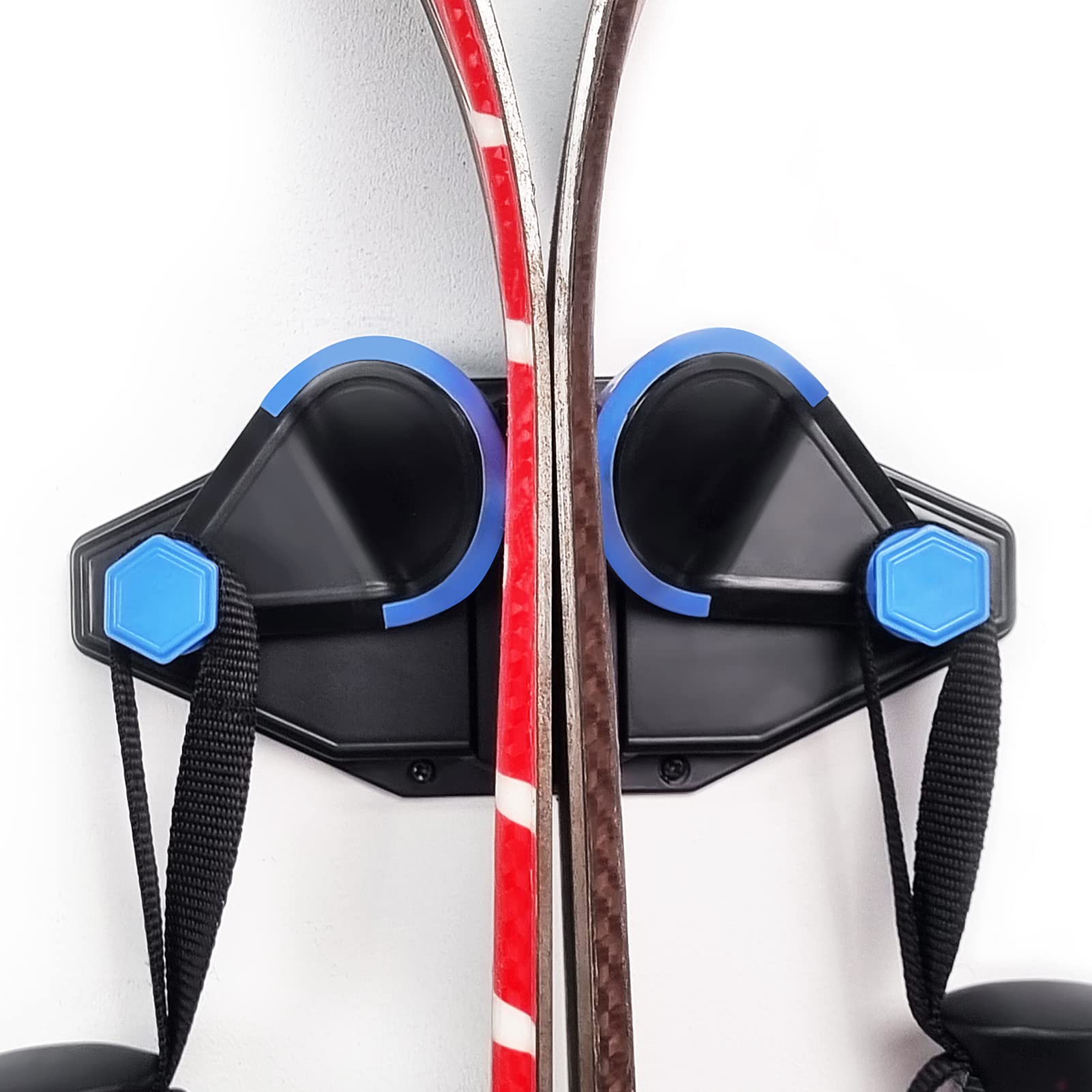 Ski & Snowboard Wall Rack - Garage Storage for Damage-Free Display (1 Pack)