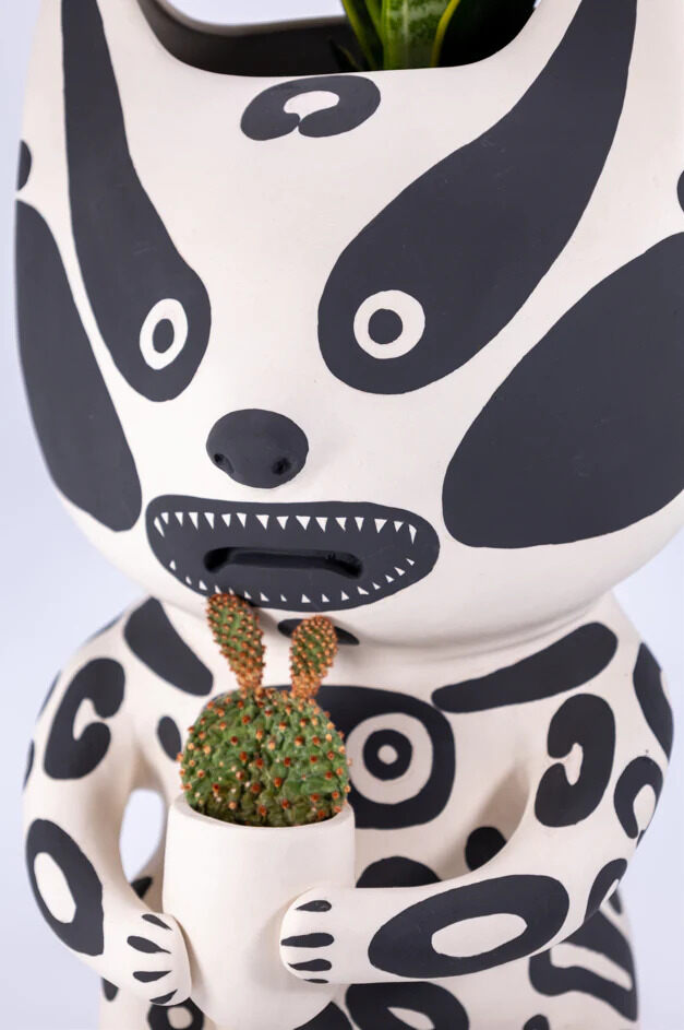 Grayson Perry Forest Planter - Modern Ceramic Flower Pot for Indoor & Outdoor Plants - Perfect for Home, Garden, and Office Decor