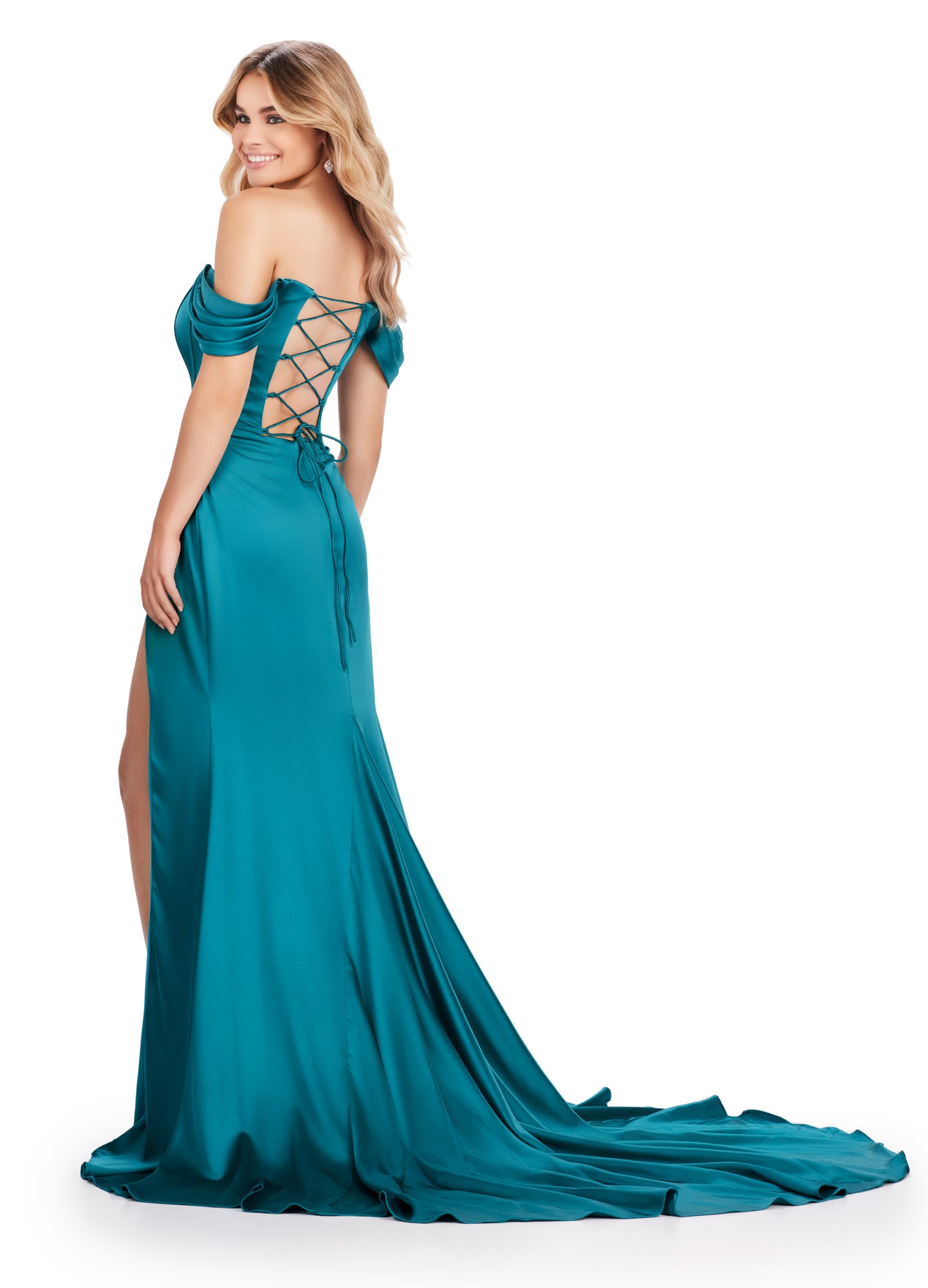 ASHLEYlauren Women's 11575 Floral Summer Dress - Casual & Party Wear for Beach, Wedding, and Date Night