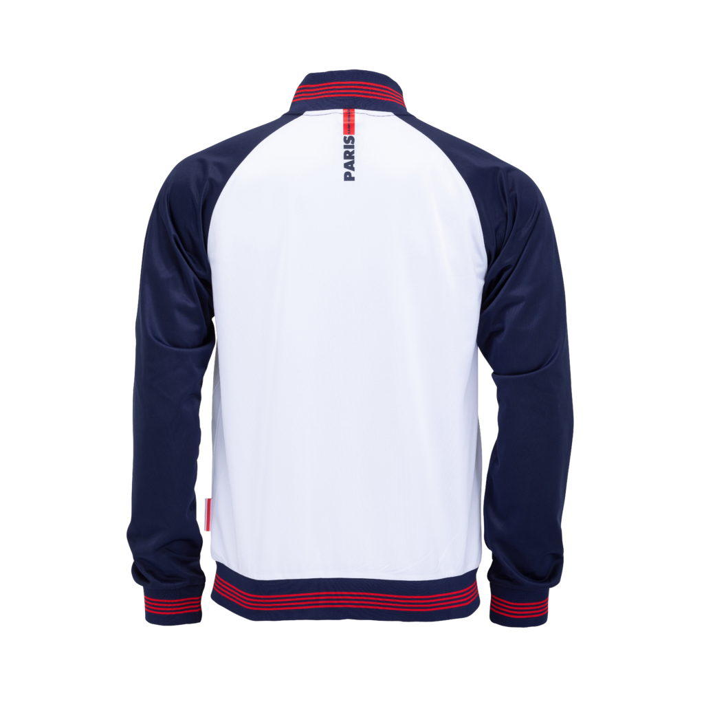 Paris Saint Germain PSG Youth Track Jacket - Lightweight Breathable Soccer Training Jacket for Boys - Perfect for Football Practice, School Sports & Outdoor Activities