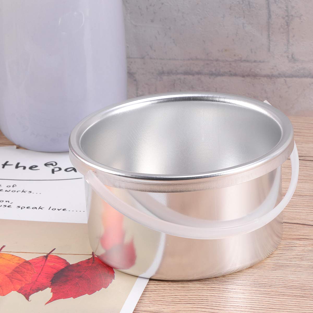 Uonlytech Salon Wax Warmer Replacement Pot - Wax Melting Inner Pot for Hair Removal, Depilatory Wax Heater for Professional & Home Use - Perfect for Eyebrows, Legs, Bikini Line & Facial Hair Removal