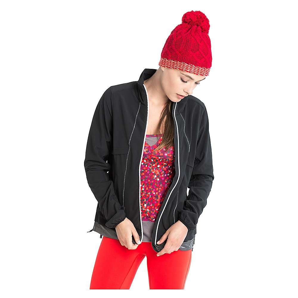 LOLE Women's Pride Jacket - Lightweight Waterproof Windbreaker with Hood for Hiking, Running & Outdoor Activities | LGBTQ+ Rainbow Design