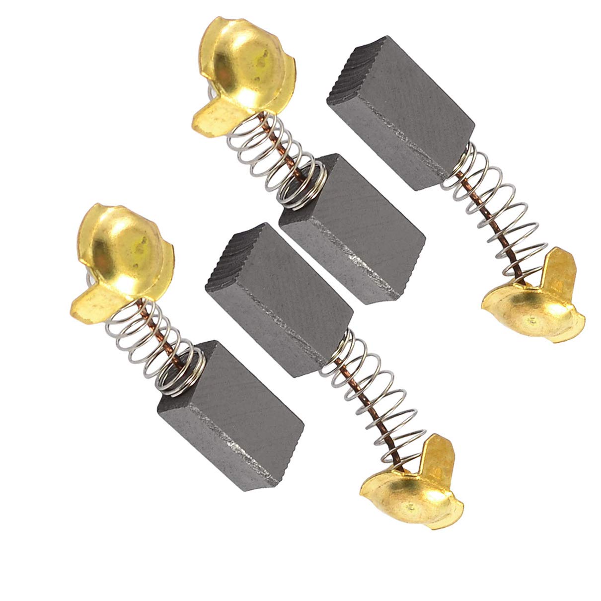 2 Pairs Replacement Carbon Brushes for DC Electric Motor 7/16