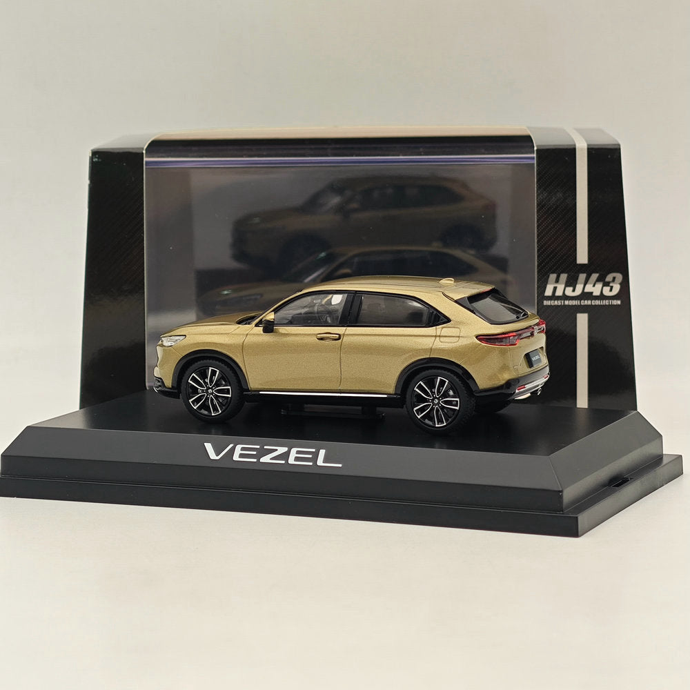 1/43 Scale Hobby Japan VEZEL Sand Khaki Diecast Model Car - Limited Edition Collectible for Car Enthusiasts | Perfect for Display, Gifts, and Model Car Collections