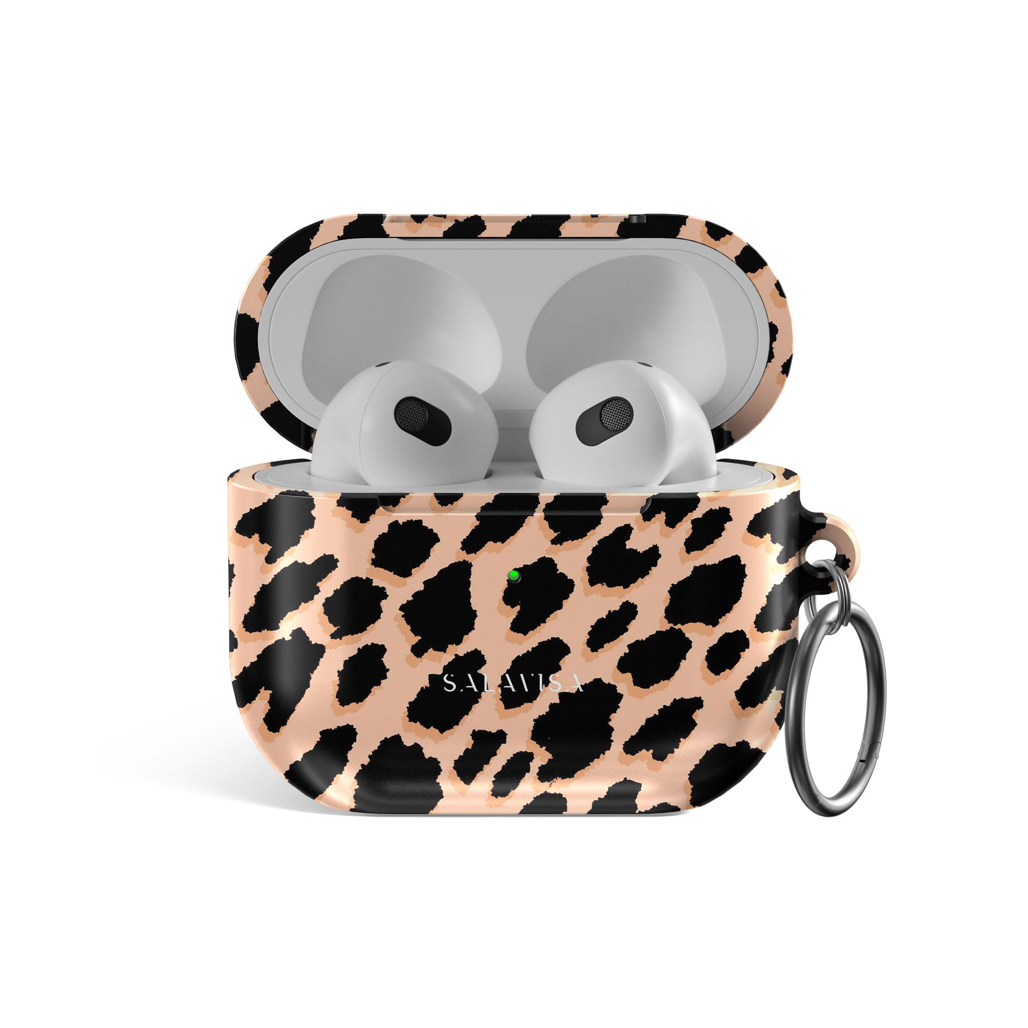 Pink Leopard Print AirPods Pro Case - Cute Protective Cover for AirPods 1/2/3 - Perfect for Gym, Travel & Everyday Use