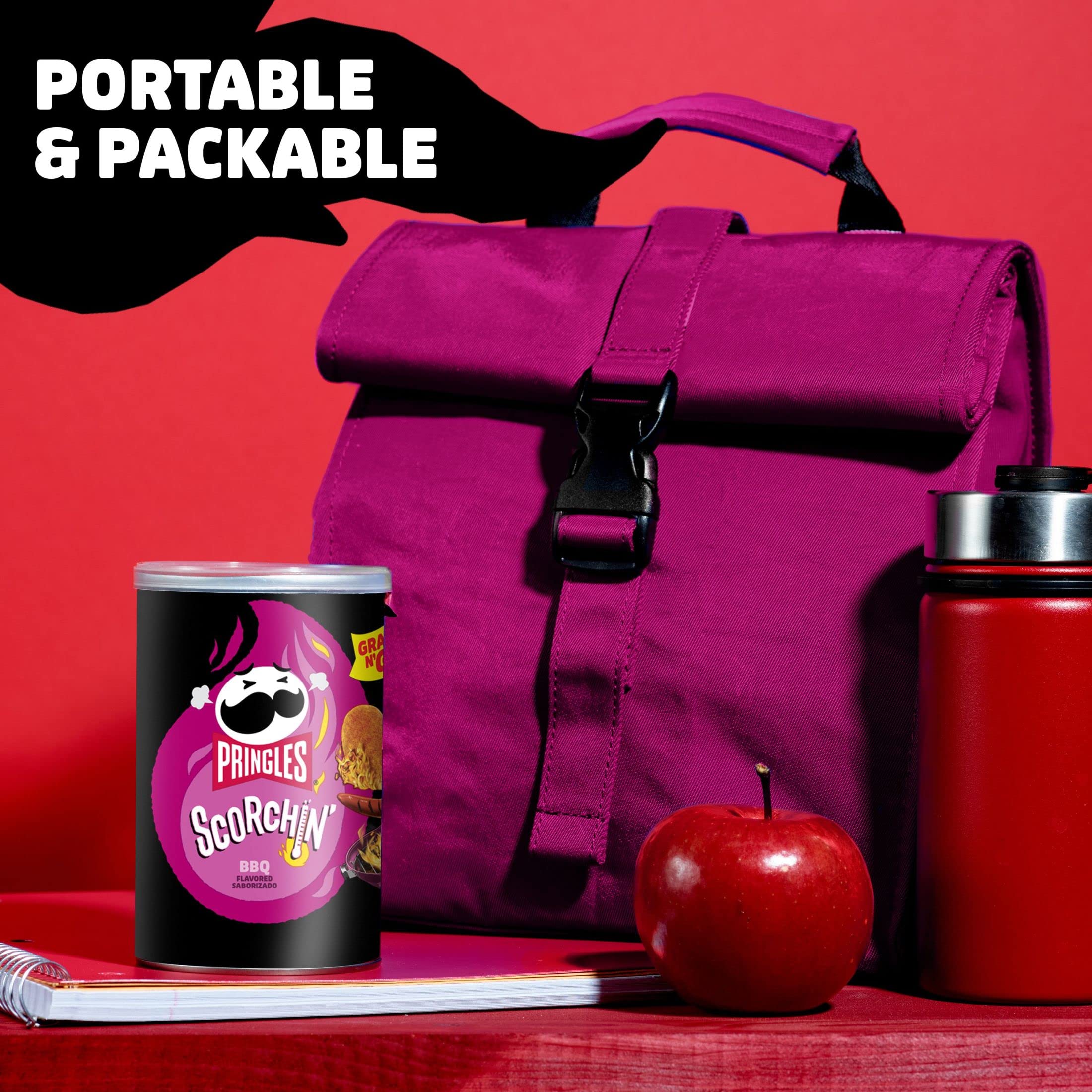 Pringles Potato Crisps Variety Pack - 16 Cans of Delicious Snacks for Lunch, Office & Kids | Perfect for On-the-Go, School Lunches & Movie Nights