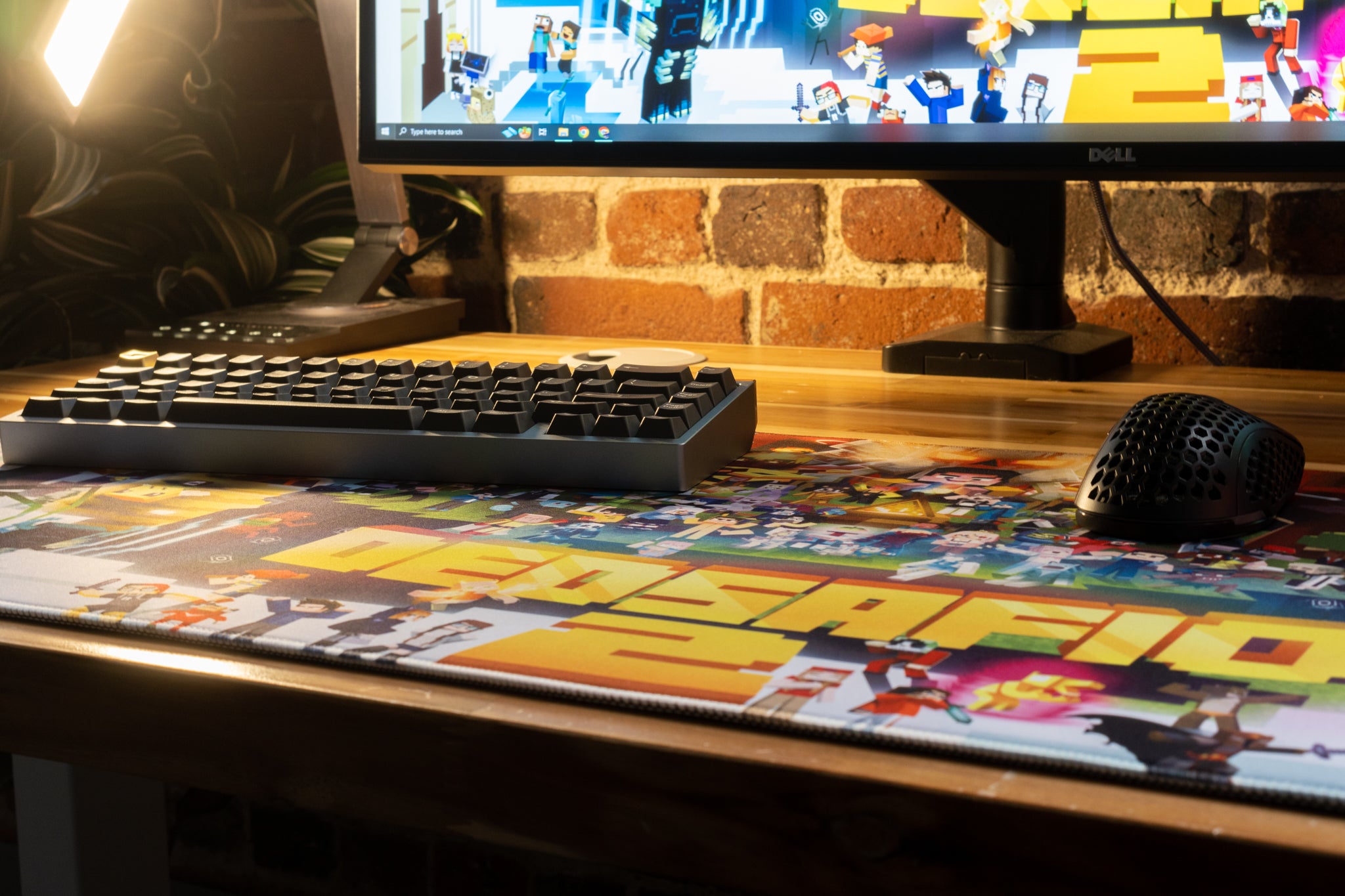 ELDED Dedsafio 2 Content Creator Collaboration Limited Edition XL Gaming Mouse Pad - Extra Large Non-Slip Surface for PC, Mac, Streaming & Esports - Perfect for Gaming Setups, Home Office & Workstations
