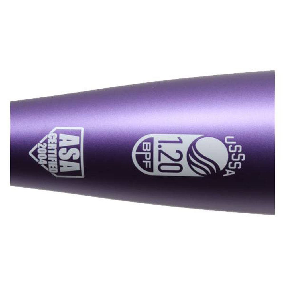 New Baden L136A AXE Fastpitch Softball Bat - Purple & White, 12