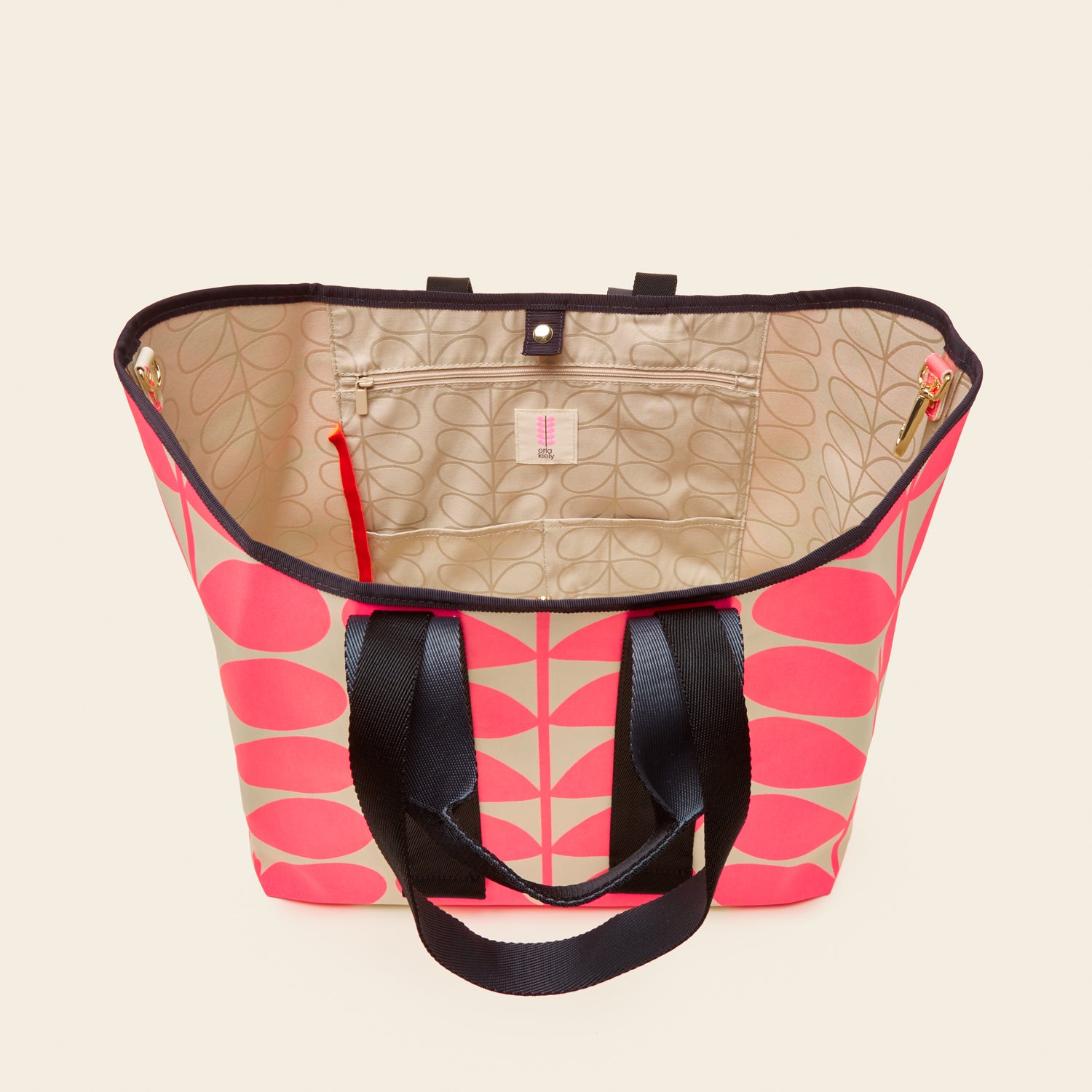 Stylish Neon Pink Large Carryall Tote Bag for Women - Perfect for Work, Travel, Gym & Everyday Use