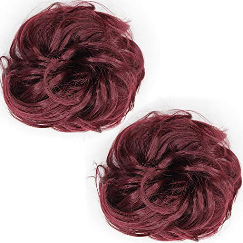 2/99j# (Natural Black in Burgundy Red)
