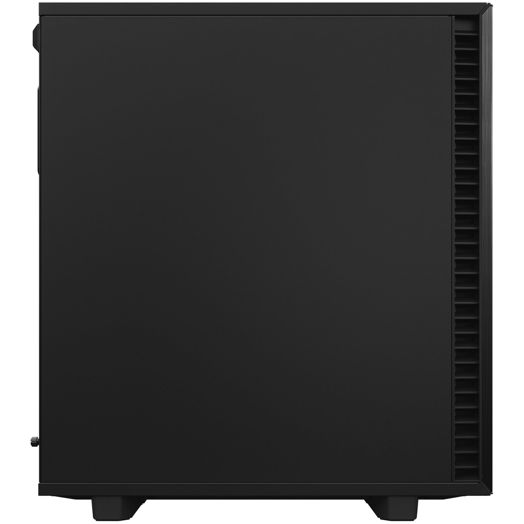 Fractal Design Define 7 Compact Black ATX Mid Tower PC Case - Brushed Aluminum/Steel, Silent Computer Chassis for Gaming & Workstation Builds | Perfect for Home Office & Streaming Setup