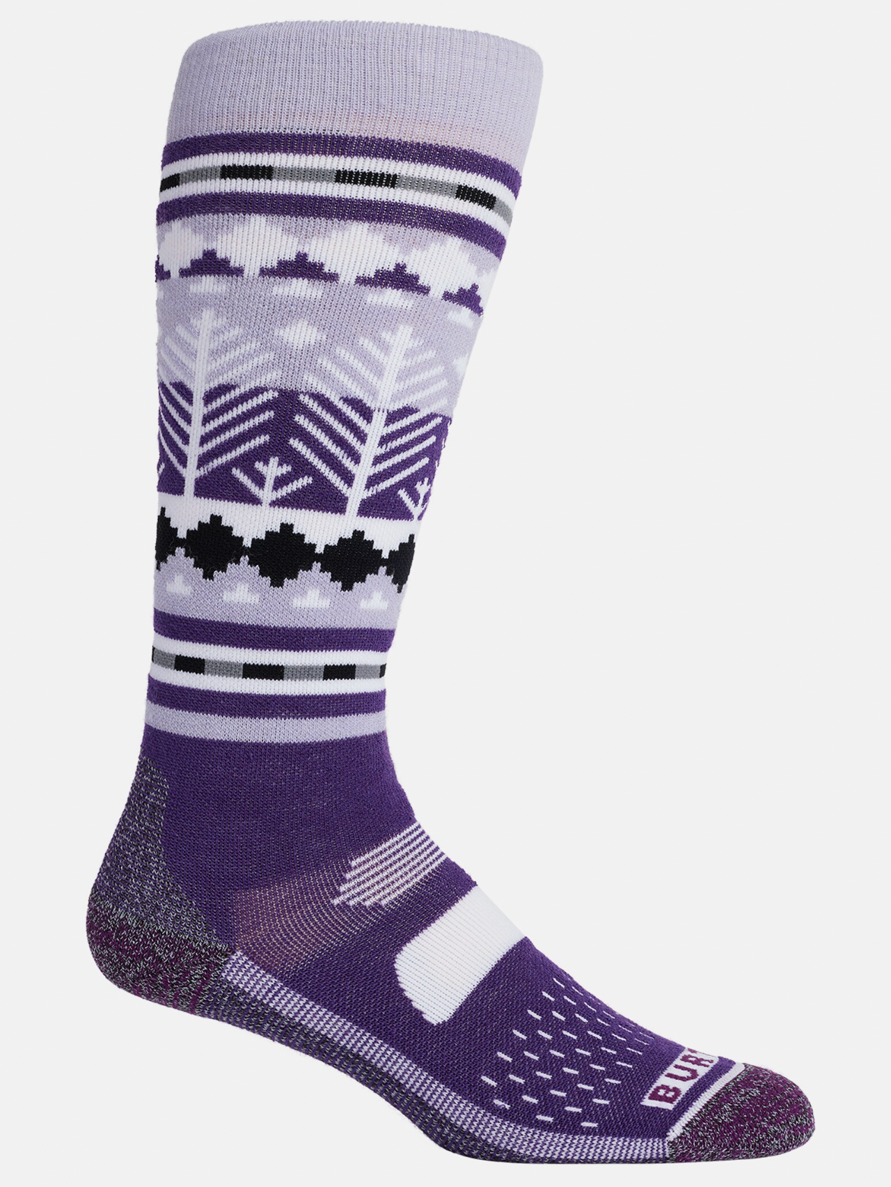 Burton Women's Performance Midweight Socks - Moisture-Wicking Hiking & Snowboarding Socks for All-Day Comfort