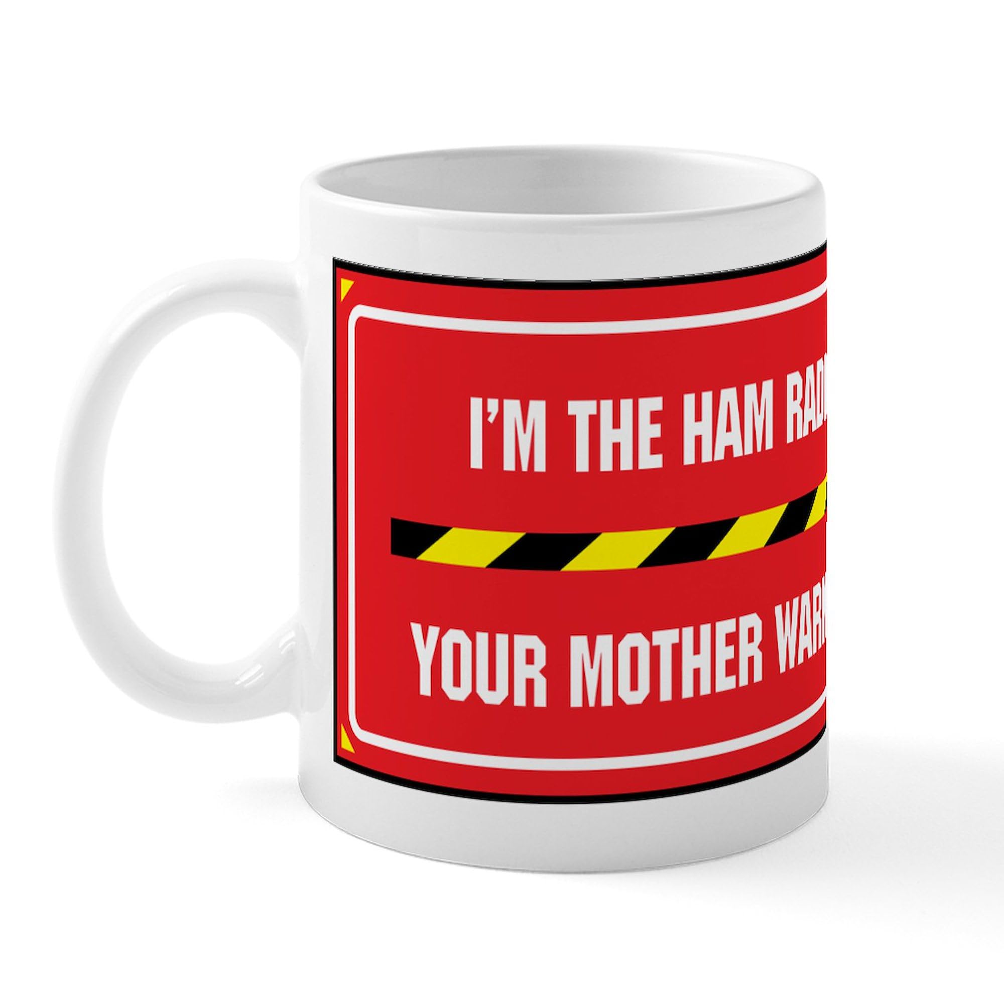 Ham Radio Operator Ceramic Coffee Mug 11 oz (325 ml) - Perfect Gift for Amateur Radio Enthusiasts - Ideal for Home, Office, or Ham Shack Use
