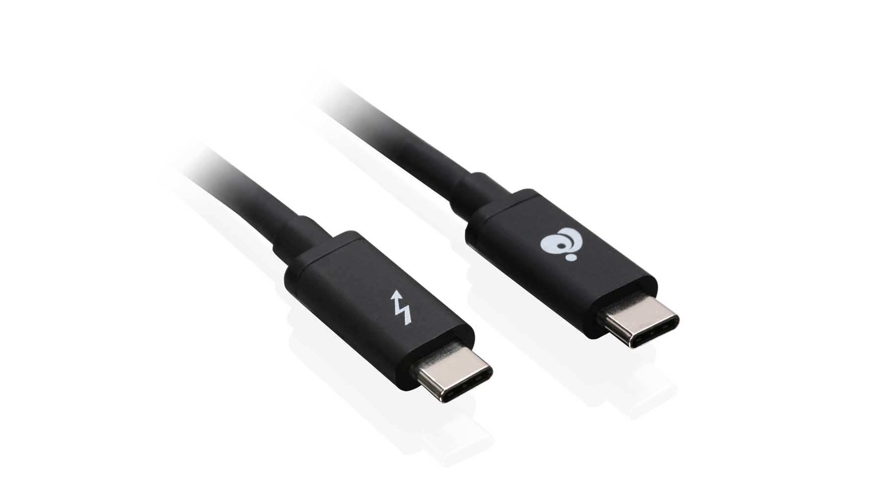High-Speed Thunderbolt 3 USB-C Cable (2m/6.6ft) - 20Gbps Data Transfer & Fast Charging - Perfect for MacBook Pro, External SSDs & 4K Display Connectivity