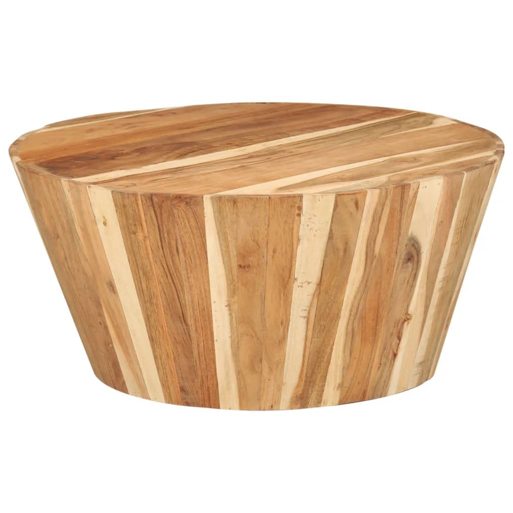 Industrial Coffee Table for Living Room - 25.5