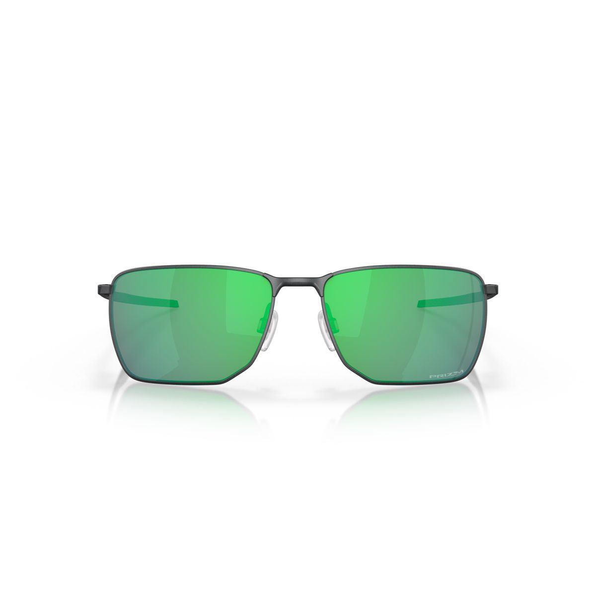 Oakley Ejector Satin Light Steel/Prizm Jade Sunglasses 0OO4142 414213 - Polarized Sports & Outdoor Activities for Men & Women