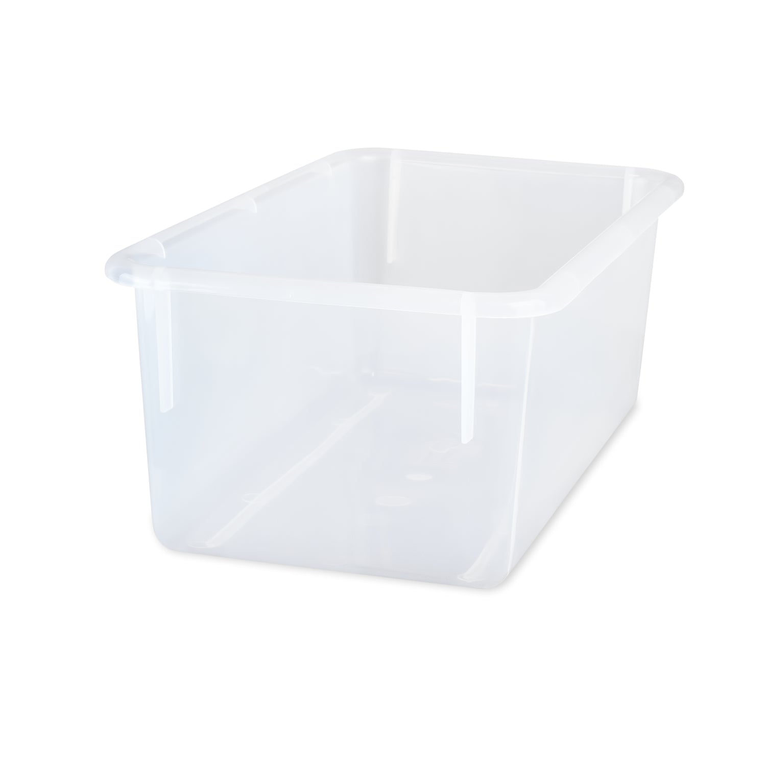 Clear Plastic Tray - Durable & Lightweight Food Serving Tray for Parties, Picnics & Home Organization | BPA-Free Translucent Plastic Dish
