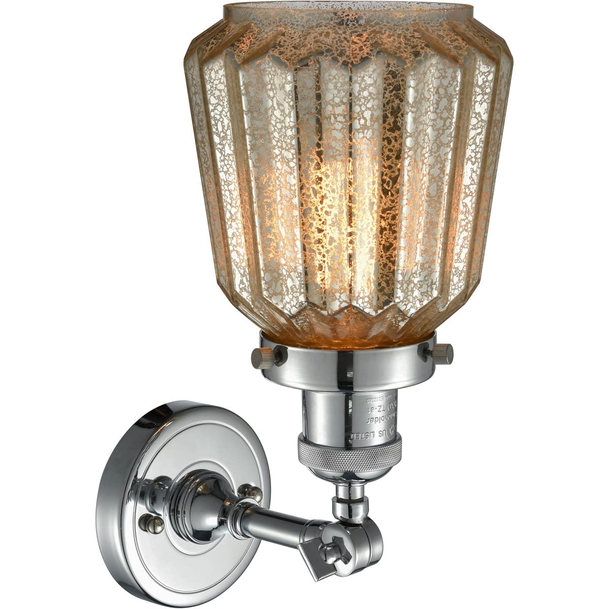 Innovations 201F-PN-G146-LED Semi-Flush Mount Ceiling Light Fixture - 14.6
