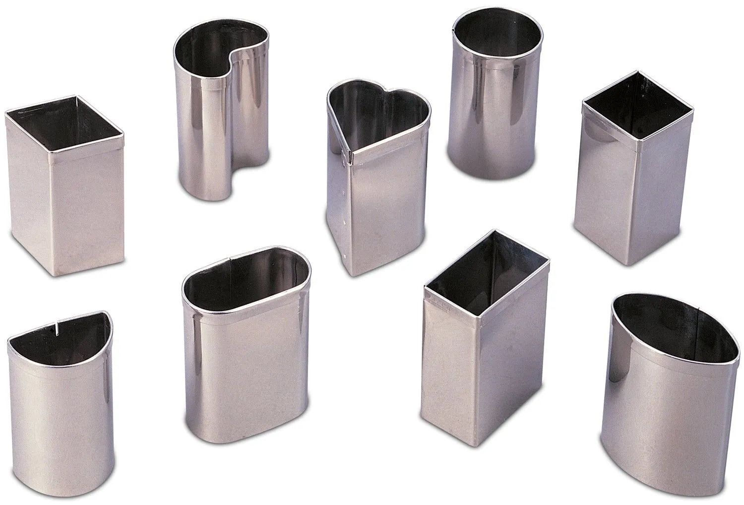Premium Stainless Steel Petit Four Cutter Set - Professional Baking Tools for Mini Cakes, Pastries & Desserts | Perfect for Home Bakers, Pastry Chefs & Cake Decorating