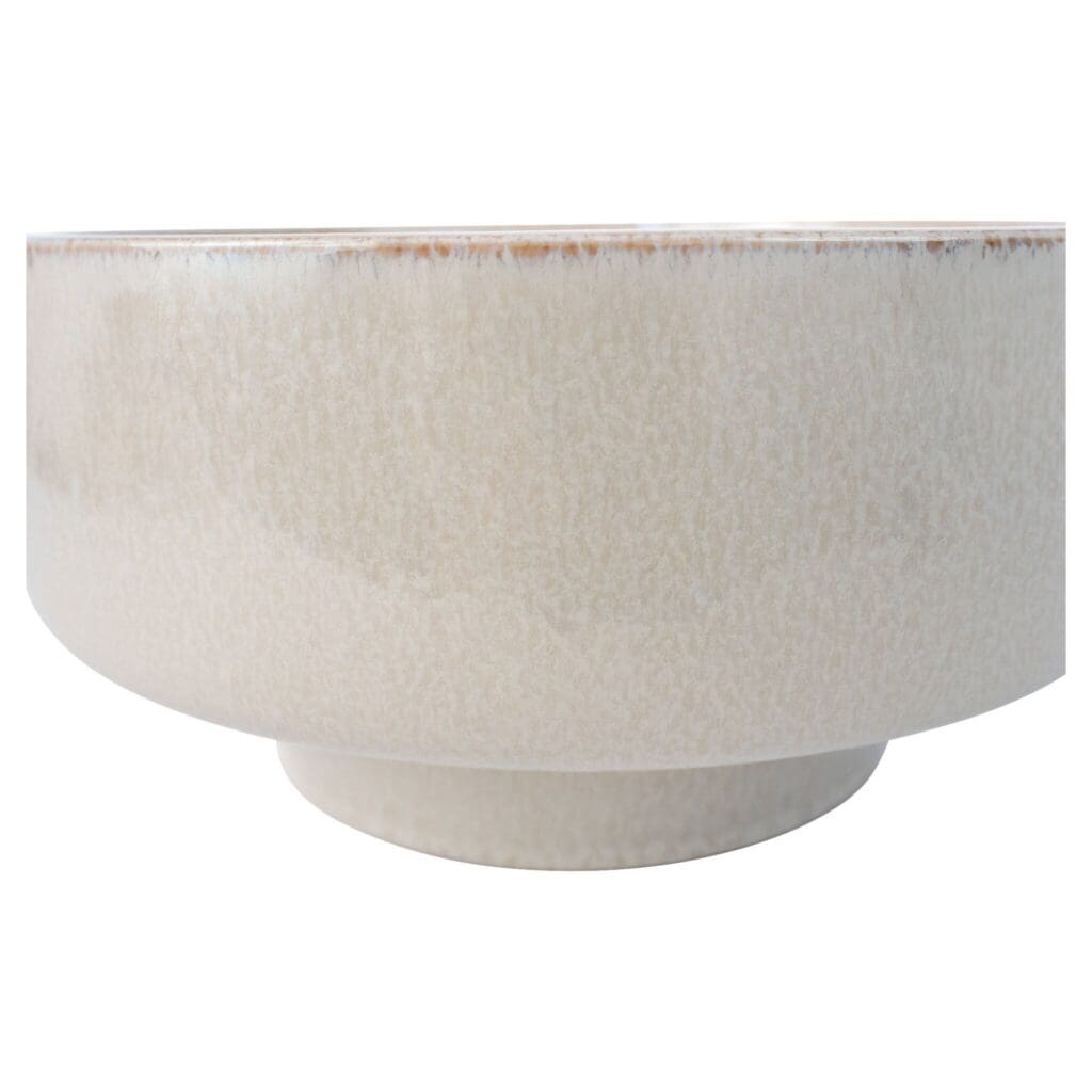 Cyan Design 11772 Elevated Bowl - Shellish Grey - Medium Size - Modern Home Decor for Dining Table, Kitchen Counter, or Living Room Display