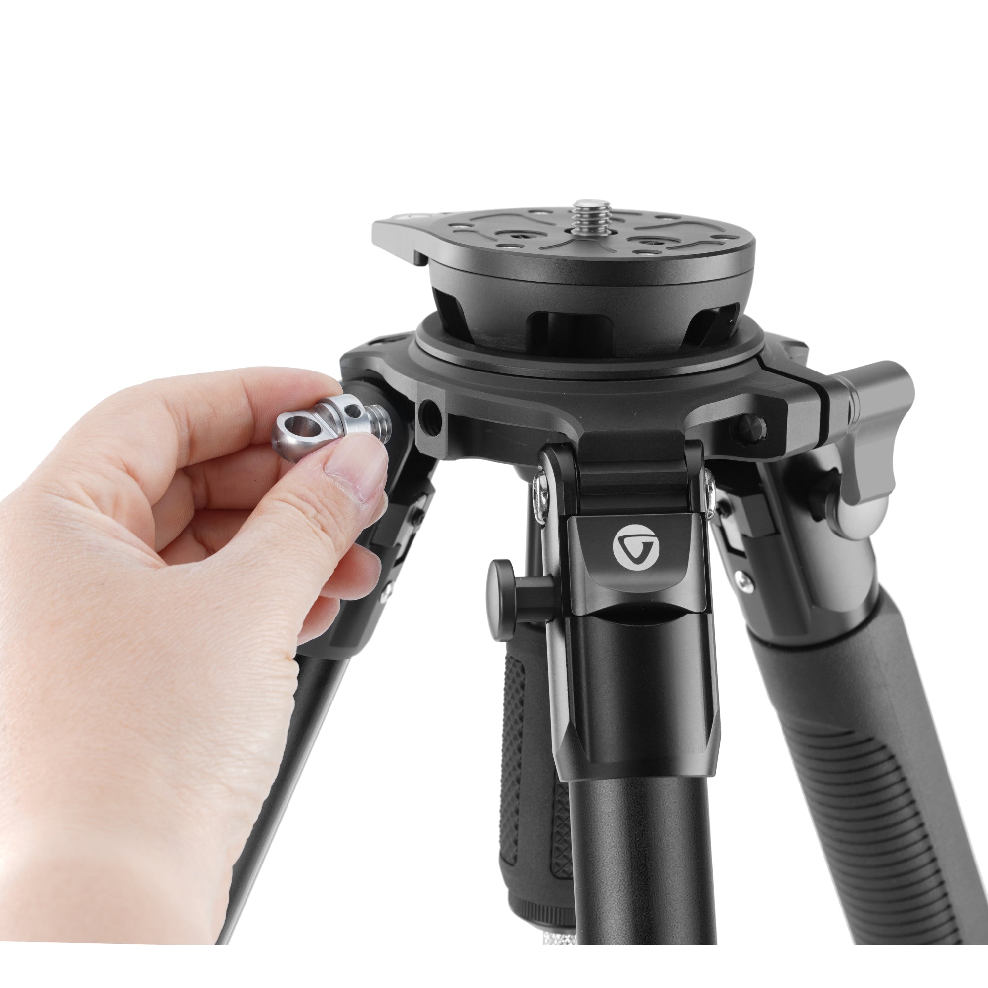 Alta Pro 3VRL 303AV18 Professional Aluminum Video Tripod with Fluid Pan Head - Heavy Duty Camera Stand for DSLR, Mirrorless, Camcorders - Perfect for Filmmaking, Live Streaming & Photography