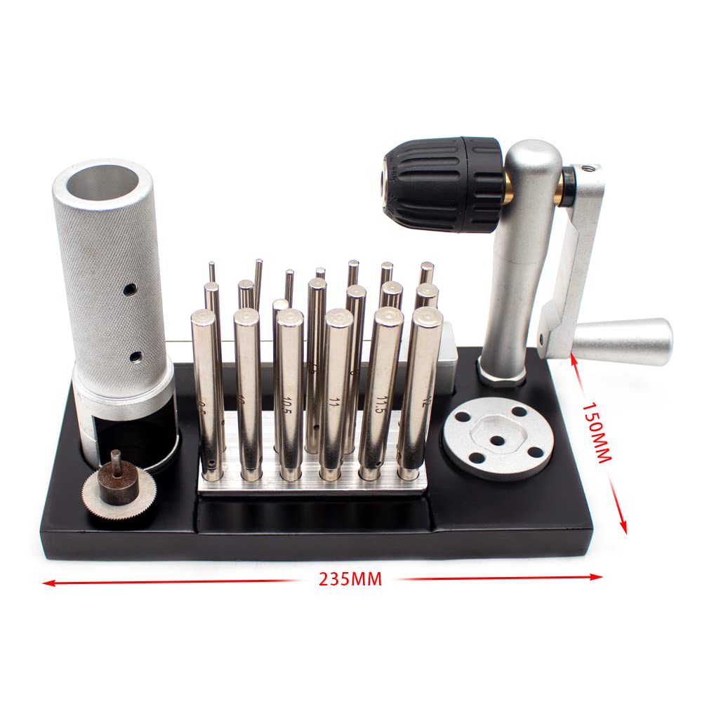 Professional Stainless Steel Jump Ring Maker Tool for Jewelry Making - Groove & Cutting Blade Included - Perfect for DIY Bracelets, Necklaces, and Craft Projects