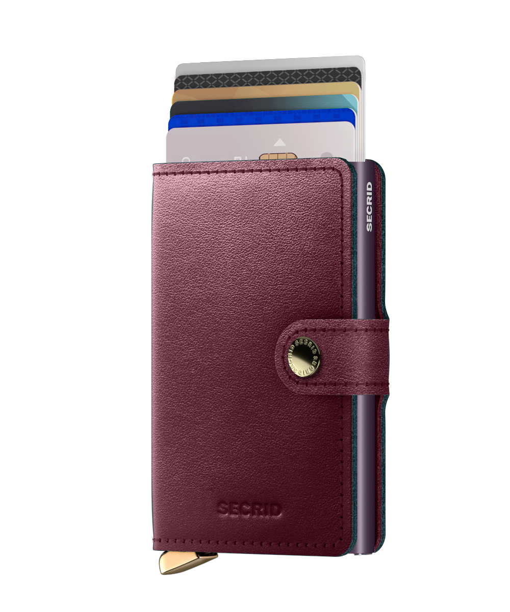 SECRID Premium RFID Blocking Mini Wallet in Dusk - Slim & Secure Card Holder for Travel, Business & Everyday Use