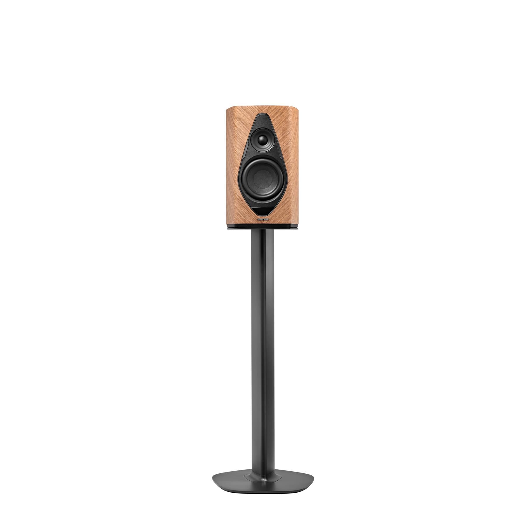 Sonus faber Duetto Active Stereo Speakers with Stands - Premium Wireless Bookshelf Speakers for Home Theater, Music Studio & Office | Hi-Fi Sound System with Bluetooth Connectivity