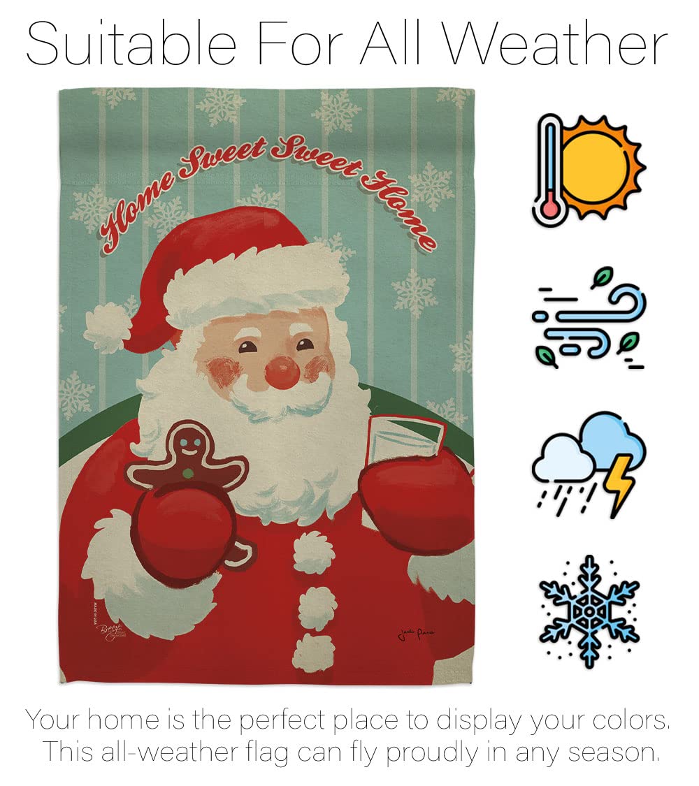Sweet Home Santa Christmas Flag Set 28