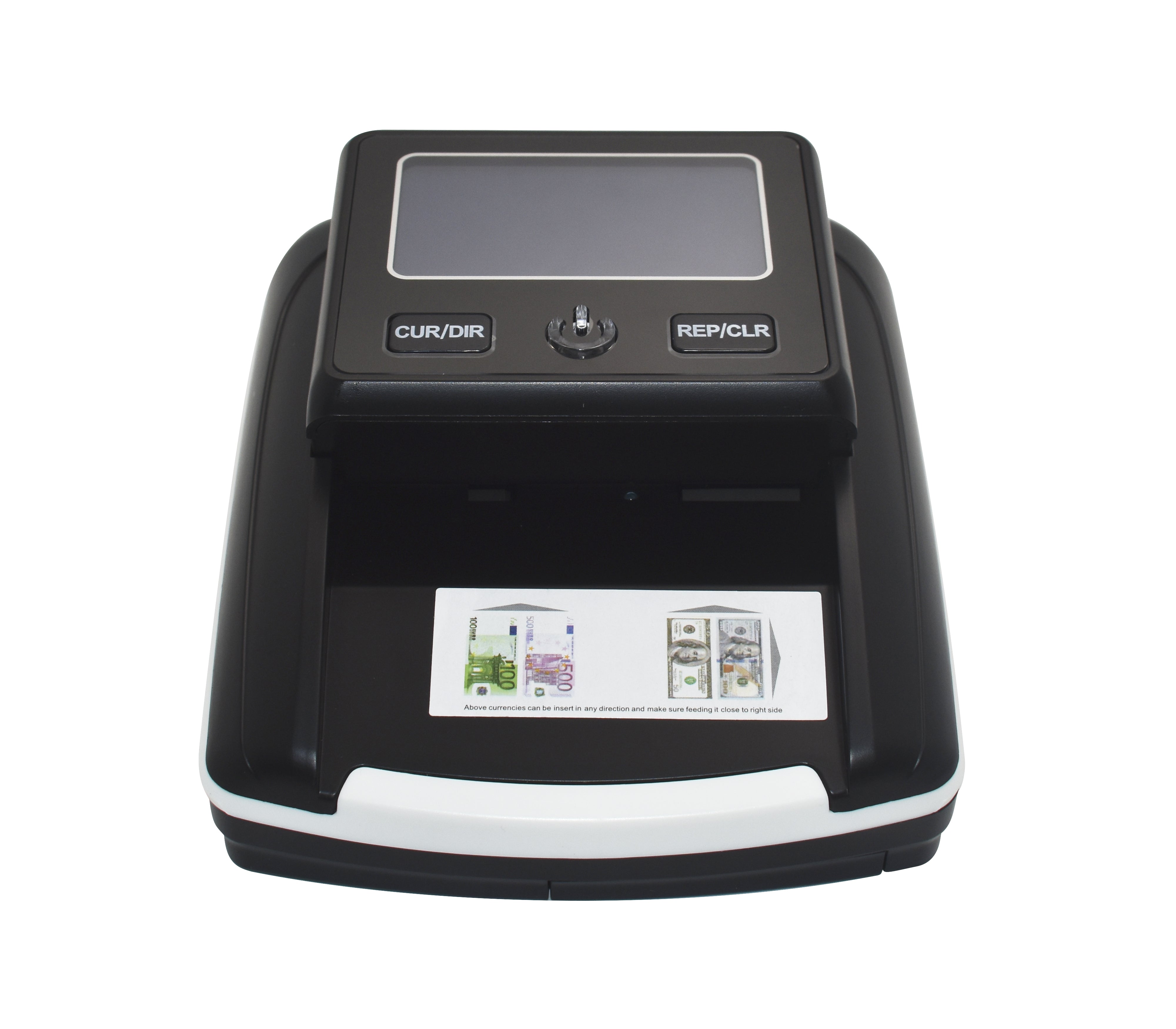 Roccia Blue Screen UV Counterfeit Money Detector for USD - Perfect for Cashiers, Retail Stores & Banks